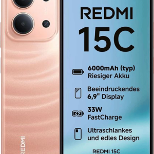 REDMI 15C 4/128GB orange
